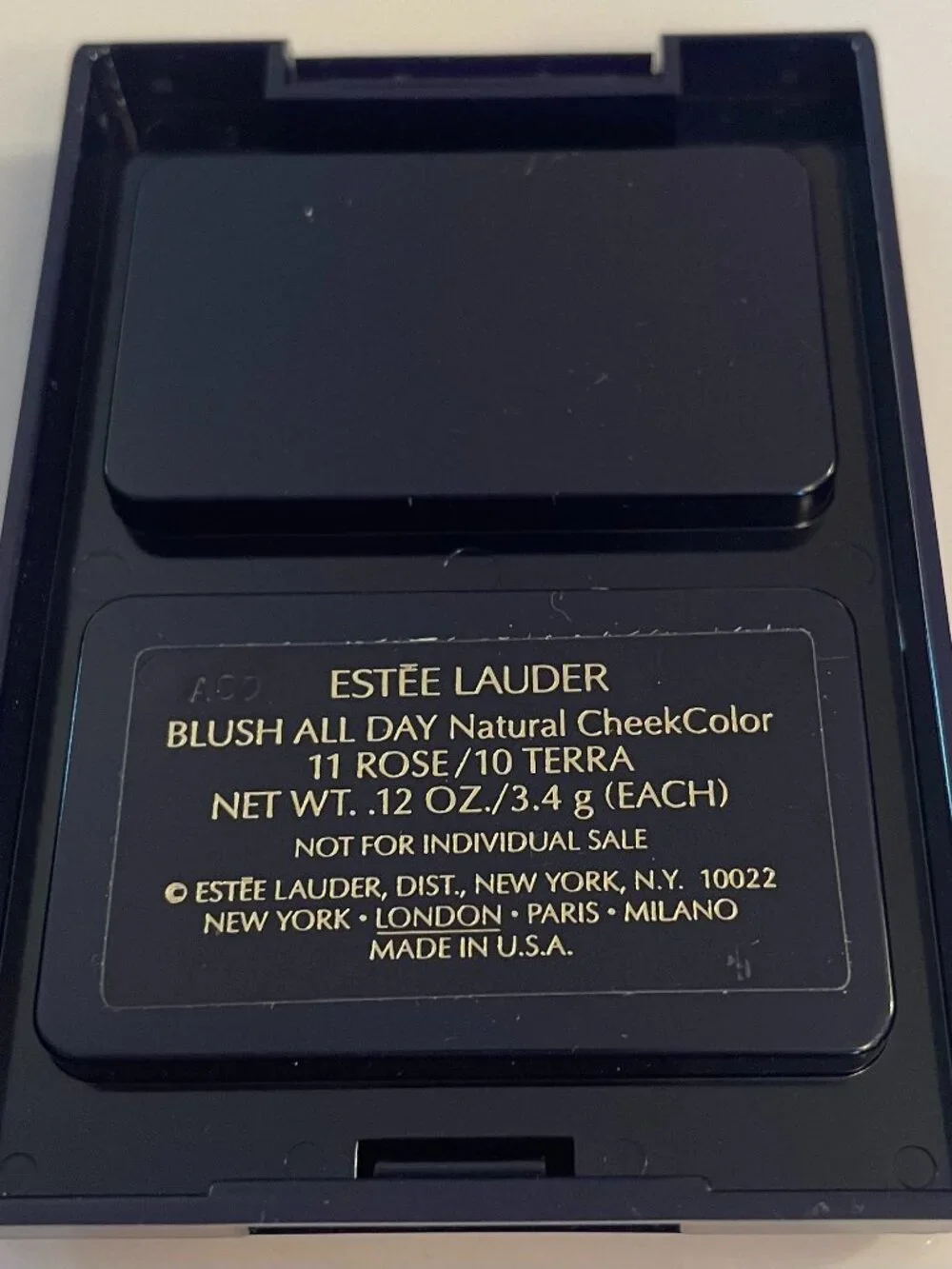 Vintage Estee Lauder Blush All Day Duo 11 Rose 10 Terra Natural Cheek Color NEW